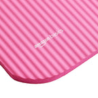 Amazon Basics 1/2 Inch Extra Thick Exercise Yoga Mat with Carrying Strap for Home Workouts and Fitness, 74" x 24" x 0.5", Pink