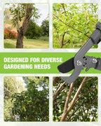 WORKPRO Extendable Bypass Lopper for Gardening, 25-37" Branch Cutter