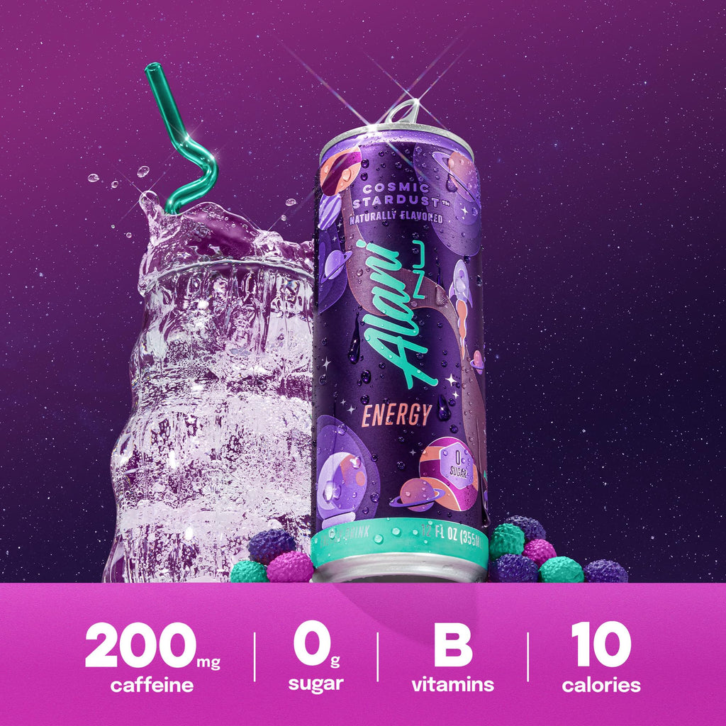 Alani Nu Cosmic Stardust Sugar Free Energy Drink (Pack of 12)