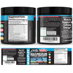 8in1 Magnesium Supplement Complex | Magnesium Glycinate Citrate Malate Gluconate Orotate Carbonate Lactate + Prebiotics Probiotics Digestive Enzymes Magnesio Capsules for Women Men by Clean Nutra