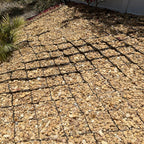 Gravel Grid 4 x 33 FT,2"Depth HDPE Ground Grid for Gravel,Geogrid Driveways
