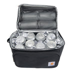 Carhartt Camping Cooler, Worksite Lunch Box, Soft Shell Lunch Bag for Construction Sites, Work and Everyday Use, Black