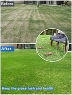 Xuperace Lawn Aerator Tool, Core Aerator Lawn Tool with Alloy Steel Material, Sturdy Grass Aerator for Lawn Health Soil Yard Aerator