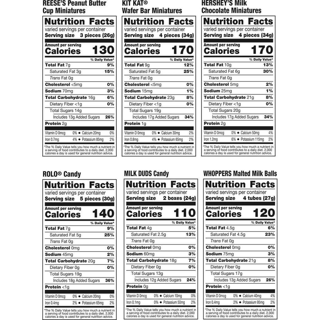 Hershey's Assorted Chocolate Halloween Candy Bulk Variety Pack, 35.93 oz