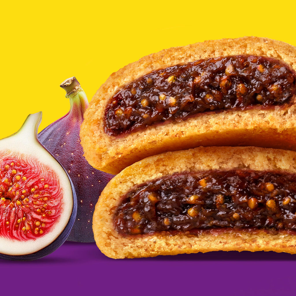 NEWTONS Soft Baked Real Fruit Fig Bars, Fig Cookies, 40 Snack Packs
