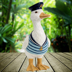 Duck Garden Decor Outdoor Porch Duck Statues Lawn Ornaments for Outside