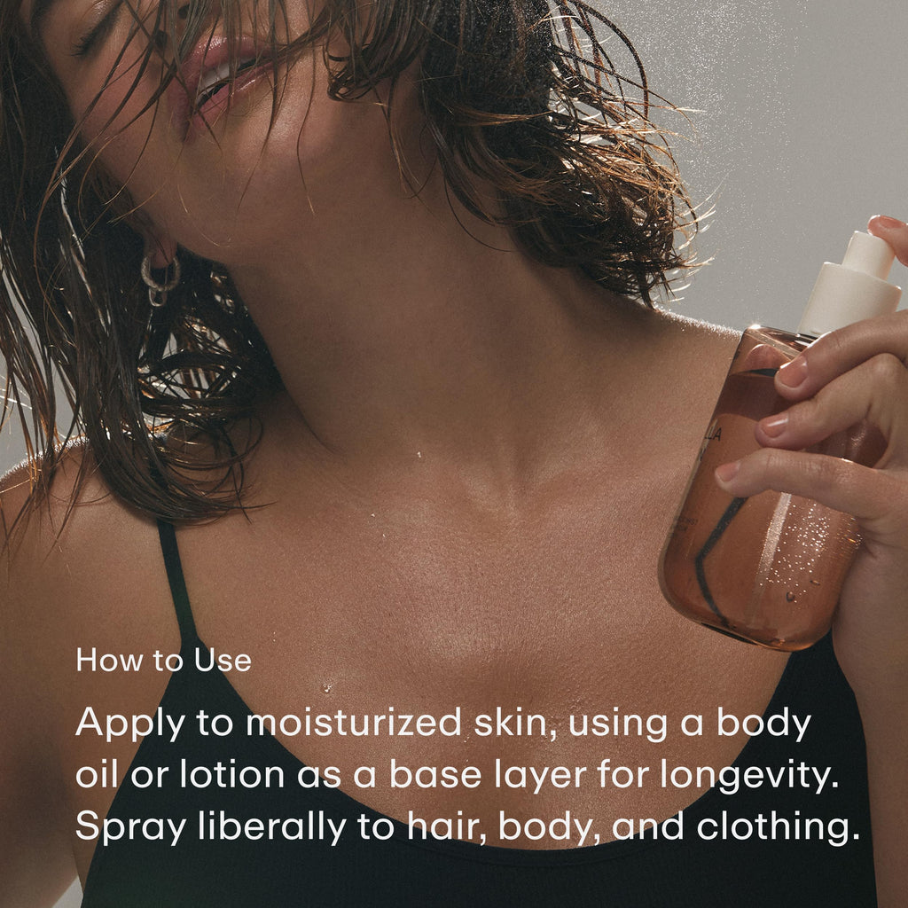 PHLUR Vanilla Skin Body Mist, 8 Fl Oz - Hair and Body Perfume for Women