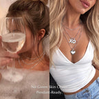 ASHINE Necklaces for Women Dainty 925 Sterling Silver Box Chain 1mm