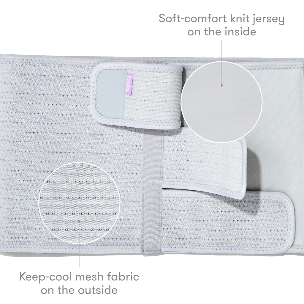 Frida Mom Belly Binder for Natural & C-Section Postpartum Recovery, 9" High