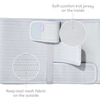 Frida Mom Belly Binder for Natural & C-Section Postpartum Recovery, 9" High