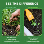 Handheld Weed Puller Tool for Vegetable Garden and Flower Bed Weeding Tools