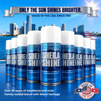 Sheila Shine 3 x 10oz Stainless Steel Cleaner and Polish - Removes Grease, Fingerprint & Watermark - Kitchen Appliances, Refrigerators, Sinks, Ovens & Grills - Stainless Steel Cleaning Spray