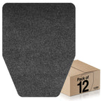 Urinal Mats 12 Pack, Eliminating Bathroom Odor Urinal Floor Pads, Water Absorption Splash Mat, Commercial Pee Pad for Men's Restroom