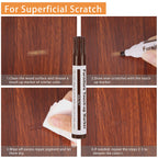 Lifreer Wood Furniture Repair Kit - 40 Pcs Wood Filler, Touch Up Markers with Wax Sticks - for Wood Floors, Stains, Scratches,Tables, Door, Carpenters, Bedposts
