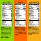 WILDE Protein Chips Variety Pack, High Protein Snacks for Adults, Keto Chips, Gluten Free, Low Carb Snack Box Made with Real Ingredients 1.34oz Bags, Pack of 12