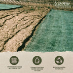 Dewitt Single Net Excelsior Erosion Control Blanket, 4x112.5 Ft, Green