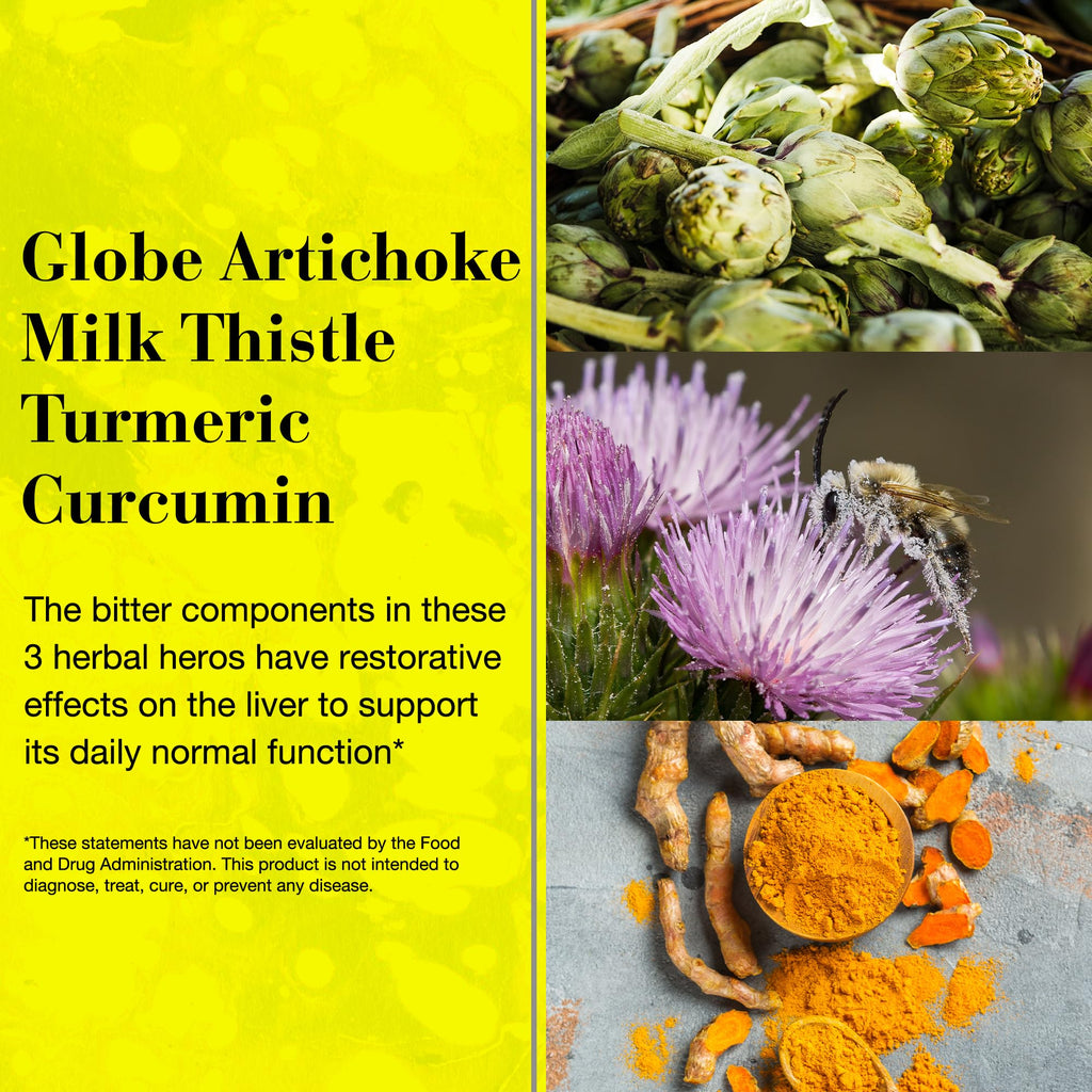 NEW NORDIC Active Liver 90-Day Supply, Daily Liver Supplement, Milk Thistle, Artichoke & Turmeric, 90 Tablets