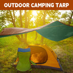 Tarp 20x30 ft 100% Waterproof 7mil Durable Grommets and Reinforced Edges,Uv Resistant,Green/Brown Tarp,Emergency Rain Shelter,Outdoor Cover and Camping Use -by MVPNET