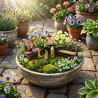 PRETMANNS Fairies for Fairy Garden Accessories Kit, 14 Piece Fairy Set