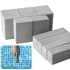 LFUTARI 16 Pcs Pools Pumice Stone, 2 Size Pool Cleaning Pumice Block, Pools Tile Cleaner Stone for Swimming Pool Spa Kitchen Bathroom Stain and Rust Removing