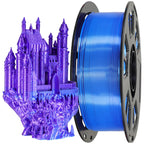 Metallic Gold/Silver/Bronze 3D Printer PLA Filament Bundle, 1.75mm+/-0.03mm Widely Compatible, Each Spool 0.5kg, Total 1.1kgs, with One 3D Print Stick Tool Mika3D