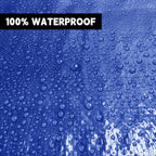 Tarp 20x20 ft 100% Waterproof Uv Resistant High Durability Multipurpose 5mil Blue Tarp for Covering Courtyards, Cars, Camping, Gardens, Pet Nests -by MVPNET
