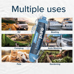 Camco Tastepure RV Water Filter - GAC & KDF Filtration - Made in the USA