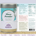 Imlakesh Organics Maca Powder (10oz Metal Jar)