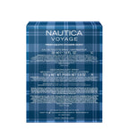 Nautica Voyage Giftset, 1.6 fl oz EDT + 6 oz Deodorizing Body Spray, Notes of Apple, Cedarwood, Mimosa, Men's Fragrance, Long Lasting, Everyday Fragrance