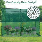 Toriexon Crop Cage Plant Protection Tent 6.5 x 10 x 6.5 Ft