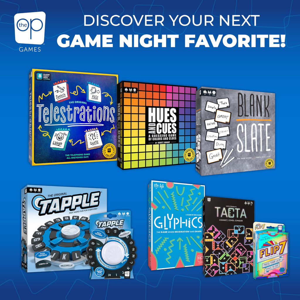 USAOPOLY The Original TAPPLE, The Fun & Fast-Paced Family Word Game