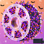 kemooie 500 LED Halloween Lights Outdoor, 164 FT Fairy Lights with 8 Modes