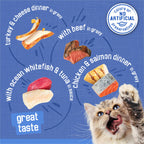 Friskies Purina Savory Shreds Wet Cat Food Variety Pack, (32) 5.5 oz Cans
