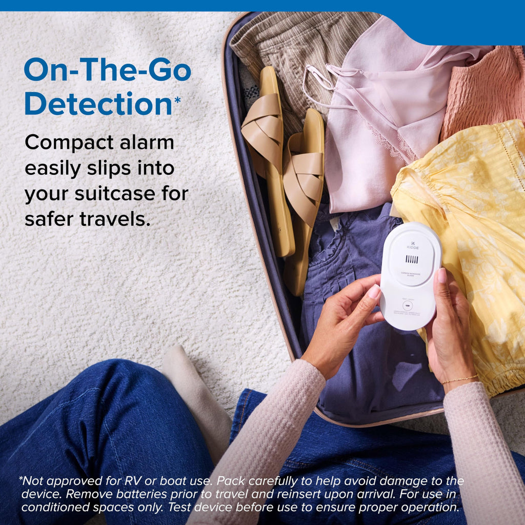 Kidde Carbon Monoxide Detector, Plug-in & AA Battery Backup, COP