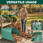 UQM 60 Gallon Large Leaf Collector, Easy Storage & Transport