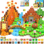 Magnetic Blocks - 150PCS Magnetic Board Building Toys for Boys Age 3-5 4-8 8-12, Kids Toys Build Mine Magnet World & Birthday Gifts for Kids Ages 3-12