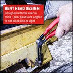 EZRED KWP2 Kiwi Bent Head Needle-Nose Pliers, Set of 2