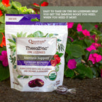 Quantum Health TheraZinc Organic Zinc Lozenges, Elderberry Sambucus Raspberry & Honey, Immune Support for Adults & Kids 12+, Fast Relief, No Aftertaste, 18 Count (Package May Vary) (Pack of 2)