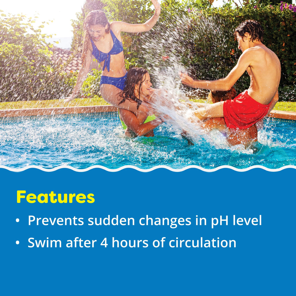 In The Swim pH Increaser for Pools - Granular 100% Sodium Carbonate (Soda Ash) to Raise pH Up - 10 Pounds