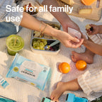 The Honest Company Fragrance-Free Sanitizing Alcohol Wipes, Antibacterial with Aloe, Kills 99% of Germs, 150 Count
