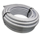 Sealproof 2" Dia Flexible PVC Pipe, Pool and Spa Hose Tubing, Made In USA, Schedule 40 2-Inch, 50 FT, White