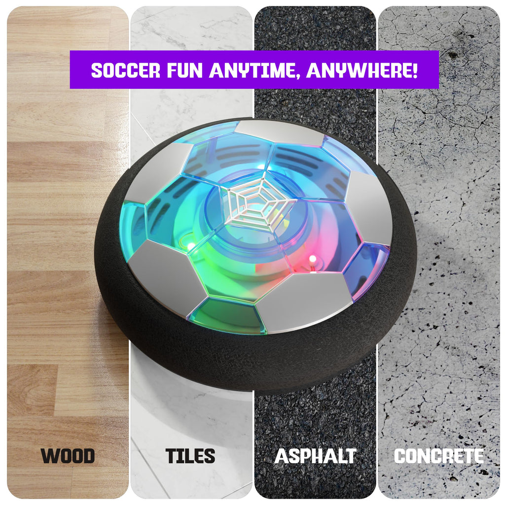 Hover Soccer Light-Up Ball - Birthday Gift for Boys - Kids Gifts Ages 5-12