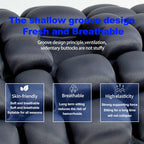 Sondor Travel Cushion,Portable & Adjustable Airplane seat Cushion for Long Flights,Inflatable Cushion for Wheelchair, Travel,Driving