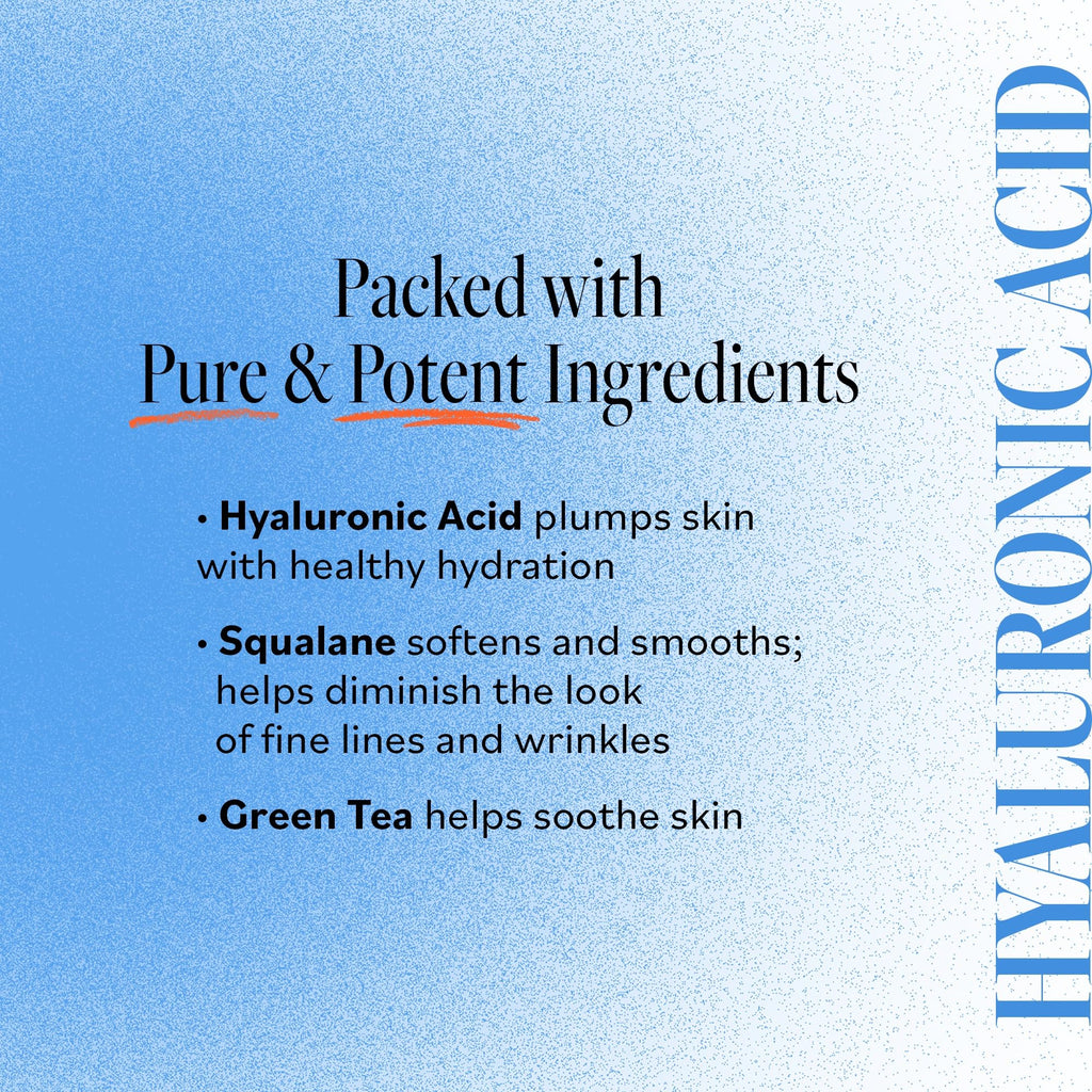 DERMA E Ultra Hydrating Dewy Skin Serum – Moisturizing Facial Treatment with Anti-Aging Squalane, Hyaluronic Acid and Ceramides to Smooth and Replenish, 2 FL Oz