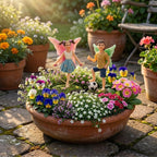 PRETMANNS Fairies for Fairy Garden Accessories Outdoor 2-Piece Fairy Set