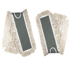 JINCLEAN 2 Pack of 36 Cotton Refills for Industrial Class Floor Dust mop Series Can be fit with Others (2 Pack of 36 Cotton Refill)