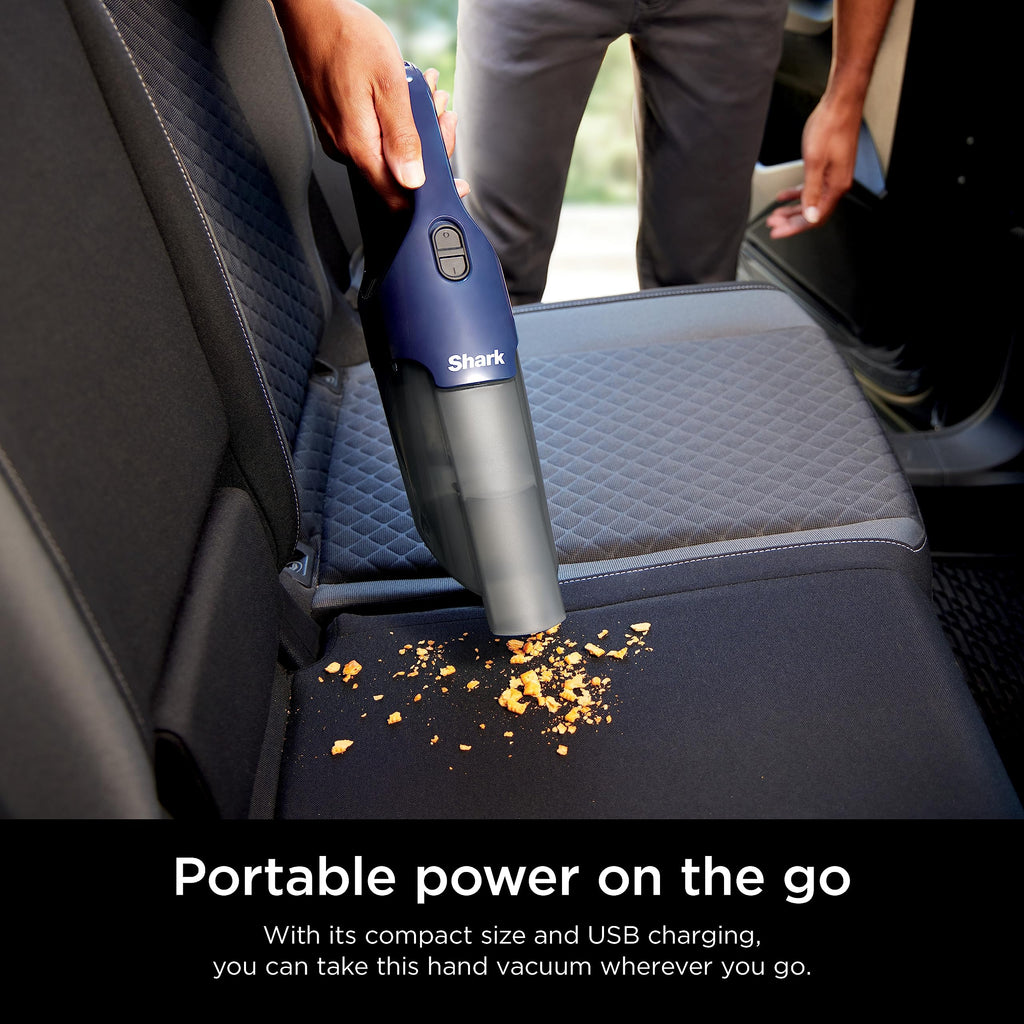 Shark Cyclone PET Handheld Vacuum, Navy Blue/Grey, CH701