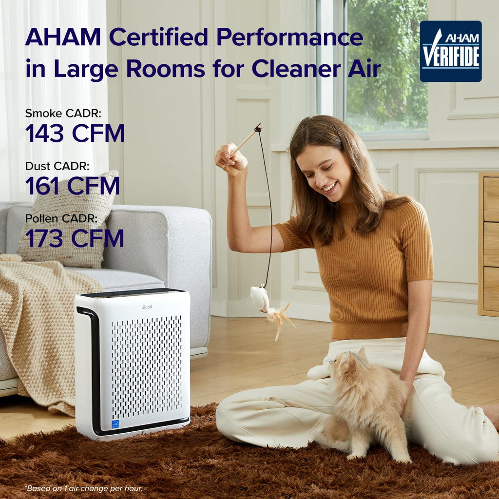 LEVOIT Air Purifier for Home Pets Bedroom Washable Pre-Filter