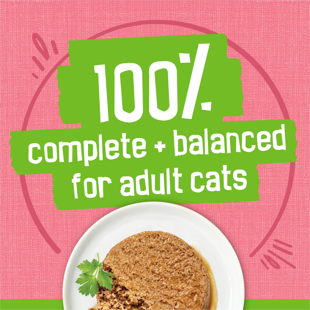 Purina Friskies Wet Cat Food Pate, Salmon Dinner, (24) 5.5 oz Cans