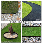 Landscape Edging 33FT, 4IN Tall Garden Edging Borders with 50pcs Stakes